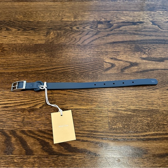 Wild One Navy Dog Collar - Picture 3 of 4